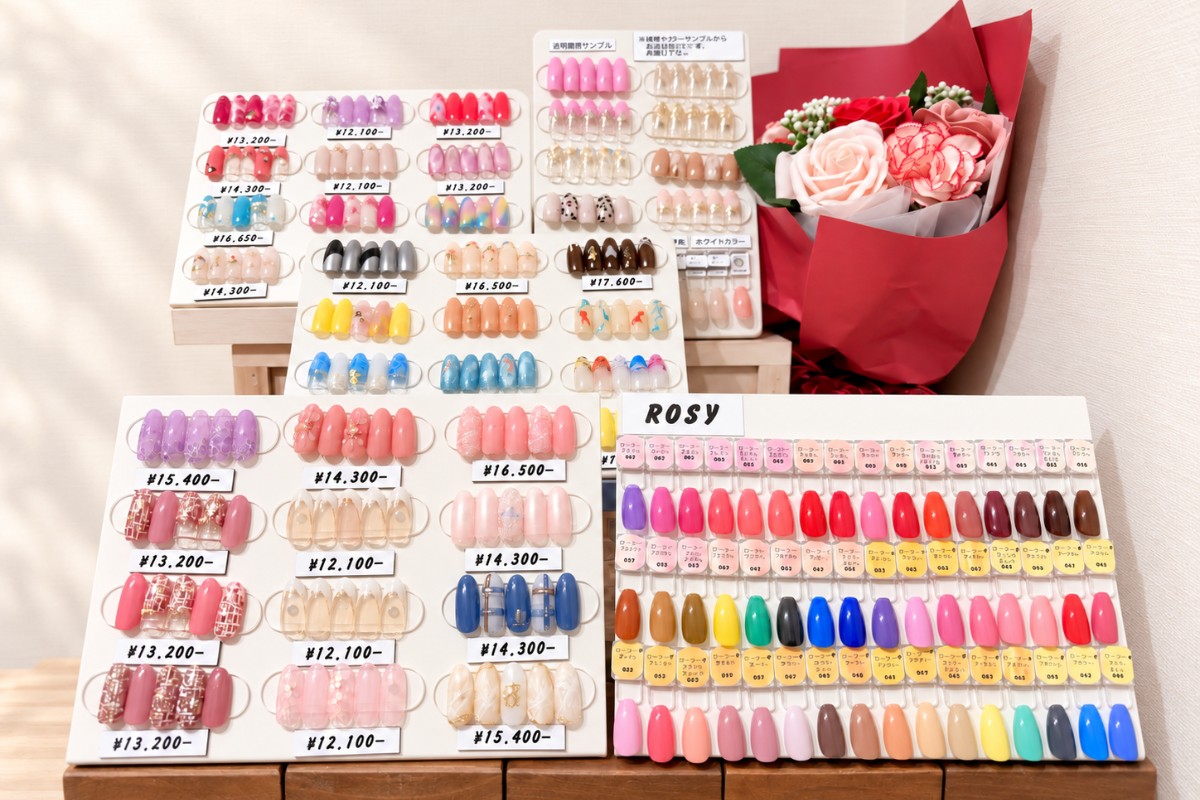 nail salon a.n.c 40代・50代の手元に合う上品なデザインが豊富