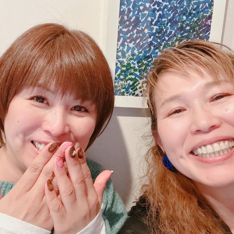 盛岡市 nail salon a.n.c お客様の声1 J.S様 40代 ご来店時の様子